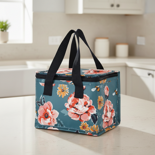 Bee-utiful Floral Lunch Bag