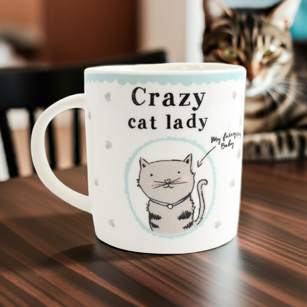 Crazy Cat Lady Boxed Mug
